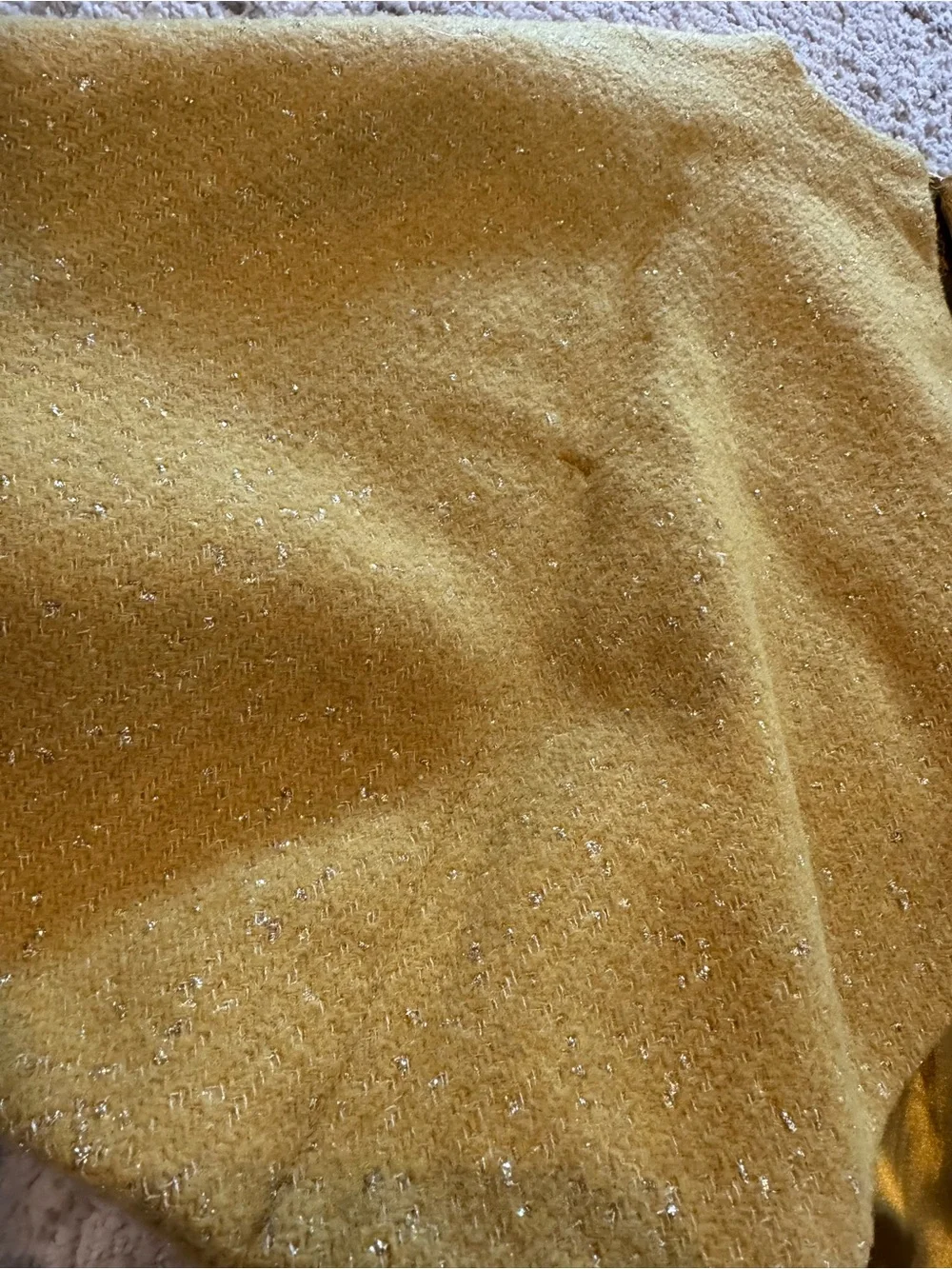 OshKosh B'gosh Metallic Gold Sparkle Cape